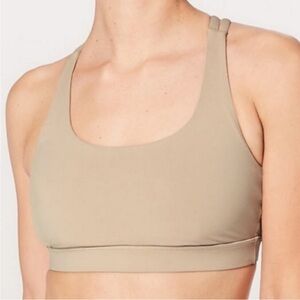 lululemon athletica Mauve Strappy Sports Bra